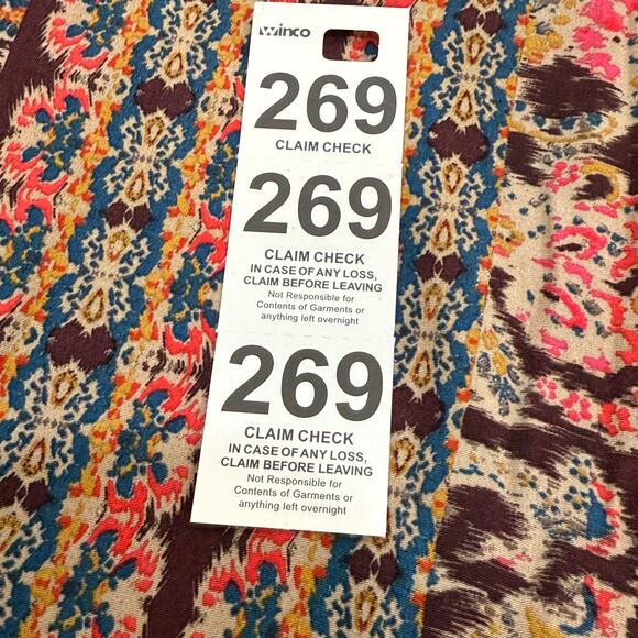 ZARA Boho Caftan Top Size Medium Patchwork Print Tunic Poncho Top - Picture 9 of 10